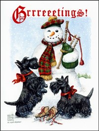 Scottish Christmas Greeeetings